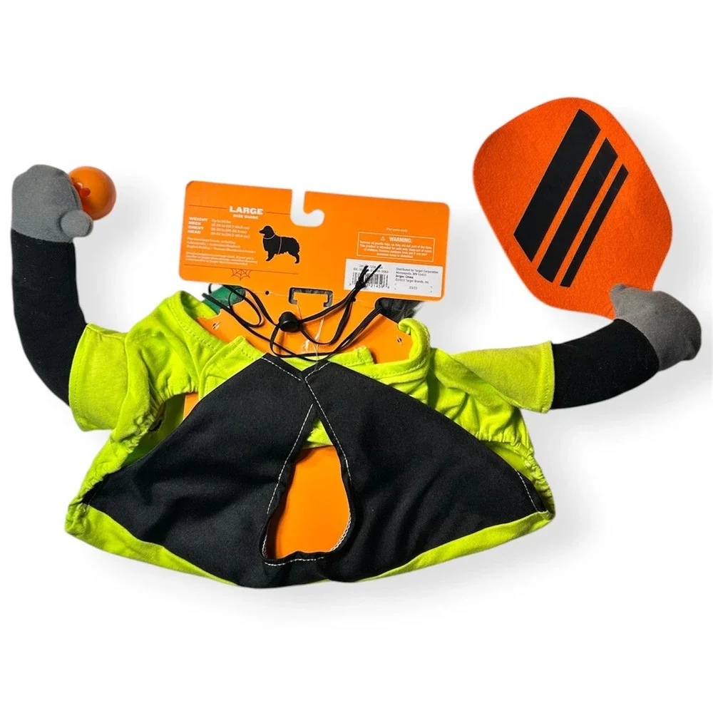 Hyde‎ and EEK Boutique Pickleball Player Frontal Halloween Pet Costume Large New
